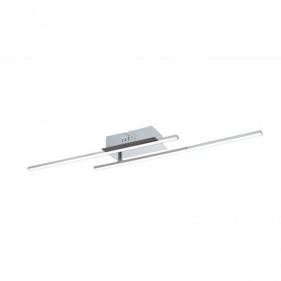 LED плафон PARRI 2х6W 3000K 2х650Lm IP20 хром