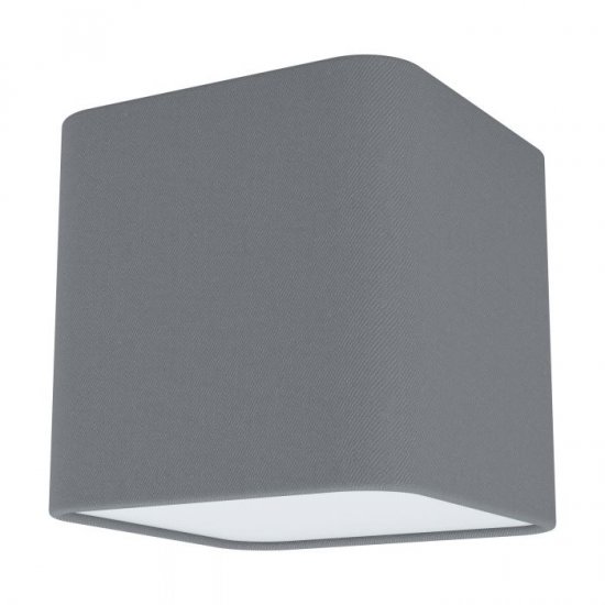 Плафон POSADERRA 1хE27 max 1х40W IP20 сив