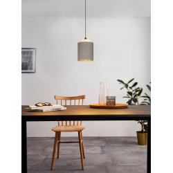 Пендел ALBARIZA 1хE27 max 1х40W IP20 капучино, черно + кафяво