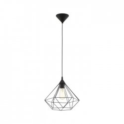 Пендел LOFT TARBES E27 max 60W IP20 черен