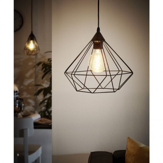 Пендел LOFT TARBES E27 max 60W IP20 черен