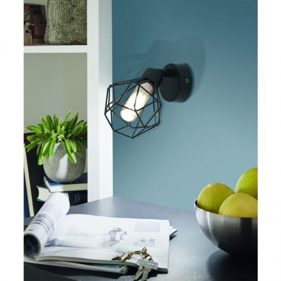 LED спот ZAPATA 1 G9 1х3W 3000K 1x360Lm IP20 черен