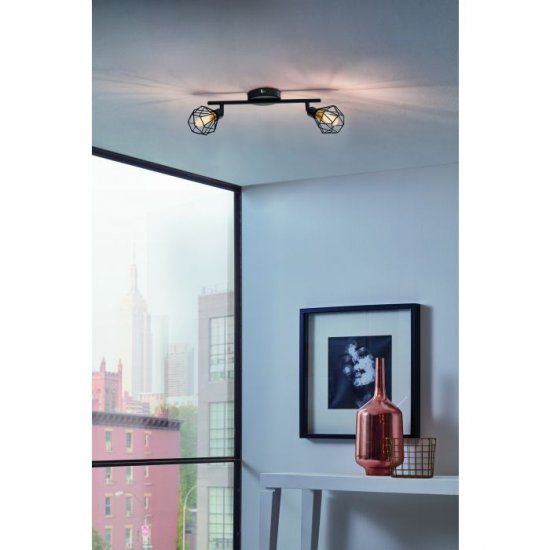 LED спот ZAPATA 1 G9 2х3W 3000K 2x360Lm IP20 черен