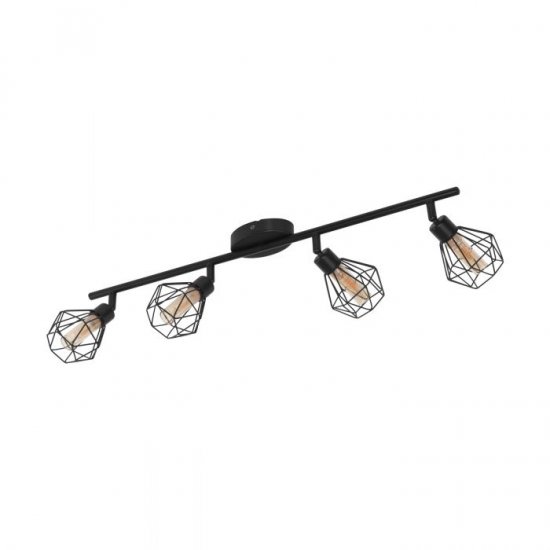 LED спот ZAPATA 1 G9 4х3W 3000K 4x360Lm IP20 черен