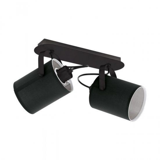 Спот VILLABATE 2хE27 max 2х10W (LED) IP20 черен