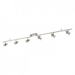 LED спот TUKON 3 GU10 6х3.3W 3000K 6x240Lm IP20 мат никел