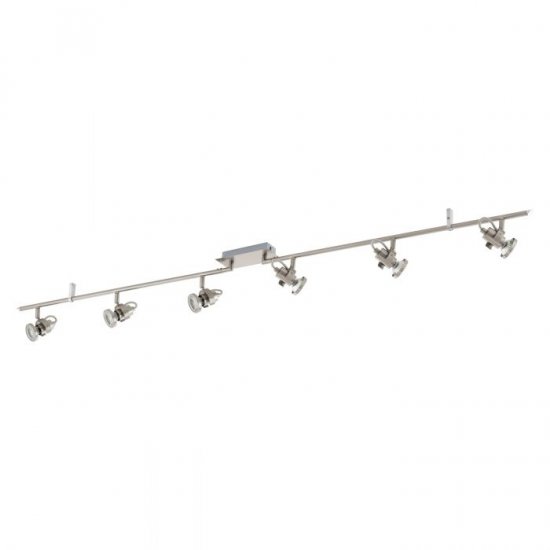LED спот TUKON 3 GU10 6х3.3W 3000K 6x240Lm IP20 мат никел