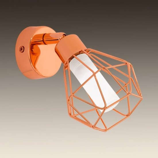 LED спот ZAPATA G9 1х3W 3000K 1x360Lm IP20 меден