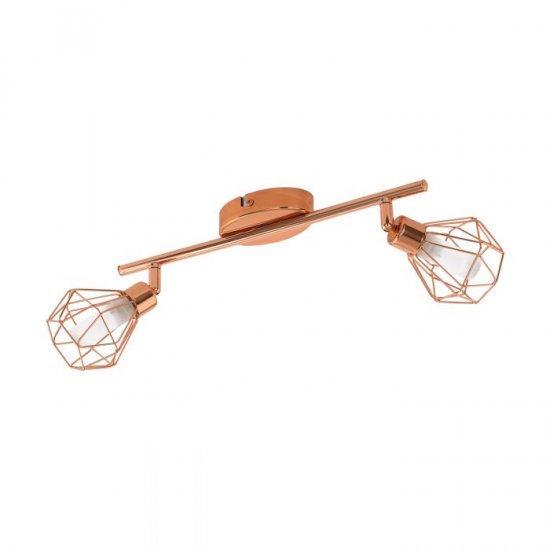 LED спот ZAPATA G9 2х3W 3000K 2x360Lm IP20 меден