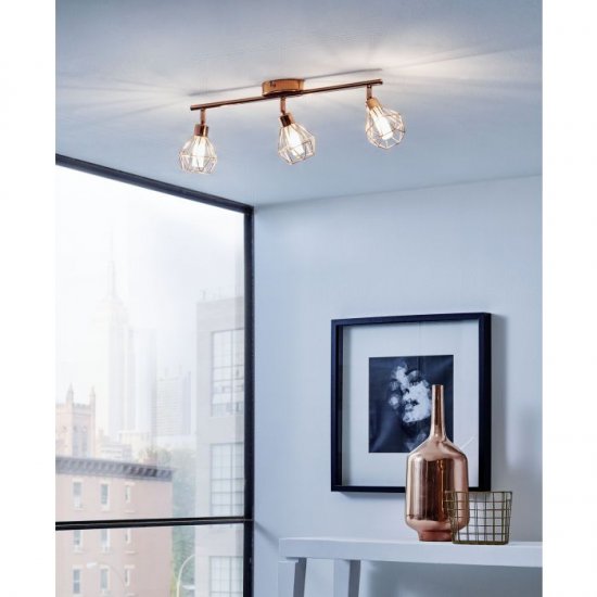 LED спот ZAPATA G9 3х3W 3000K 3x360Lm IP20 меден