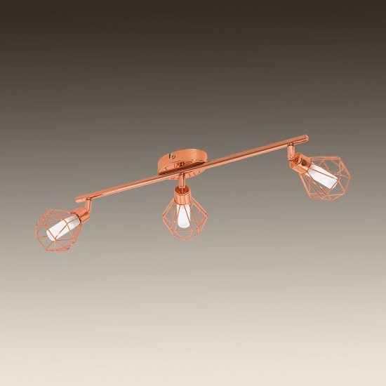 LED спот ZAPATA G9 3х3W 3000K 3x360Lm IP20 меден