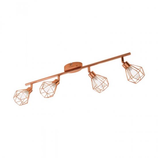 LED спот ZAPATA G9 4х3W 3000K 4x360Lm IP20 меден