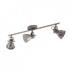 LED спот SERAS GU10 3х3.3W 3000K 3x240Lm IP20 антик никел + крем