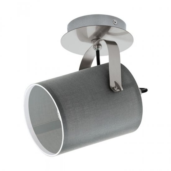 Спот VILLABATE E27 max 10W (LED) IP20 сив