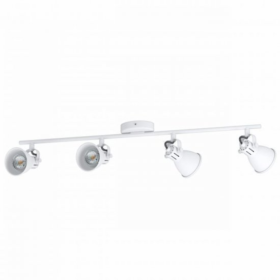 LED спот SERAS 1 GU10 4х3.3W 3000K 4x240Lm IP20 бял