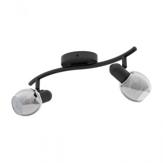 Спот POLLICA 2хE14 max 2х28W IP20 черен