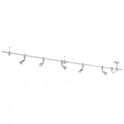 LED спот VILANOVA GU10 5х3W 3000K 5x240Lm IP20 хром
