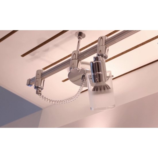 LED спот VILANOVA GU10 5х5W 3000K 5x400Lm IP20 хром