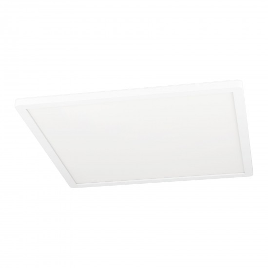 LED smart панел за открит монтаж - плафон ROVITO-Z 16.5W RGB + TW 2400Lm IP20 ф42х42см димируем + дистанционно управление бял