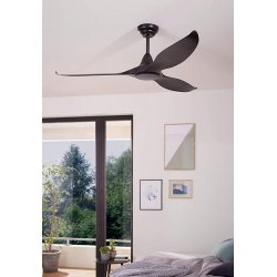 Вентилатор за таван ANTIBES 45W Ø132см черен мат + дистанционно управление