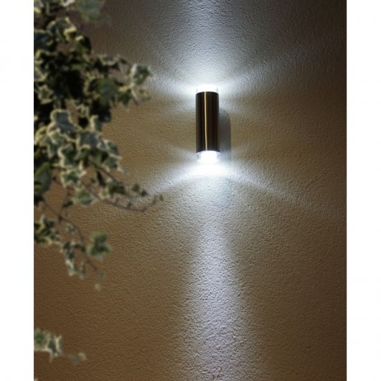 LED фасадно тяло RIGA IP44 GU10 2x5W 4000K 2x400Lm черно