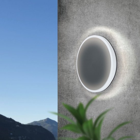 LED фасадно тяло плафон MONGODIO IP44 11.5W 3000K 1450Lm антрацит
