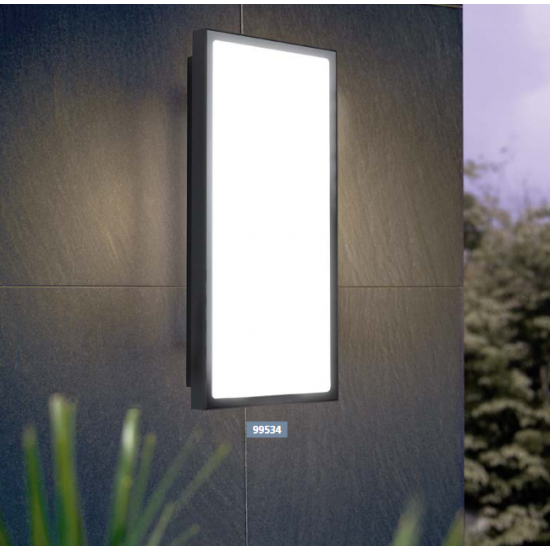 LED фасадно тяло CASAZZA IP44 20W 3000K 1900Lm 42см със сензор