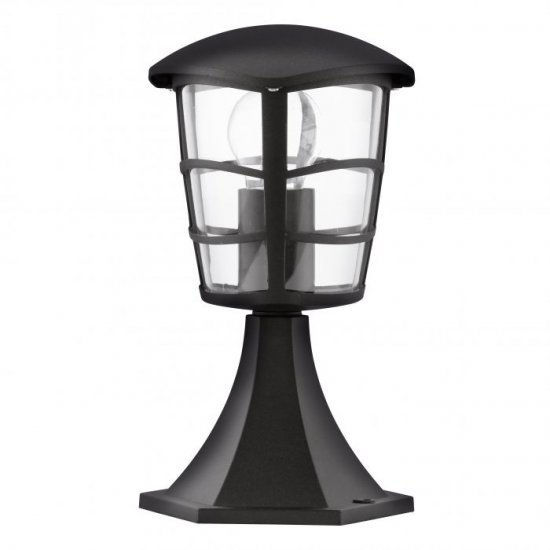Градински фенер стоящ ALORIA IP44 E27 max 1x60W 30см черен