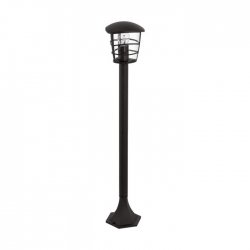 Градински фенер стоящ ALORIA IP44 E27 max 1x60W 94см черен