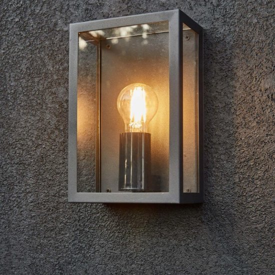 Градински фасаден аплик ALAMONTE 1 IP44 E27 max 1x60W