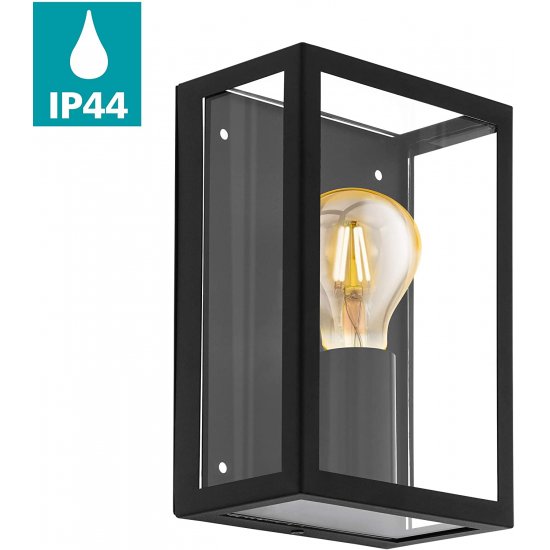 Градински фасаден аплик ALAMONTE 1 IP44 E27 max 1x60W