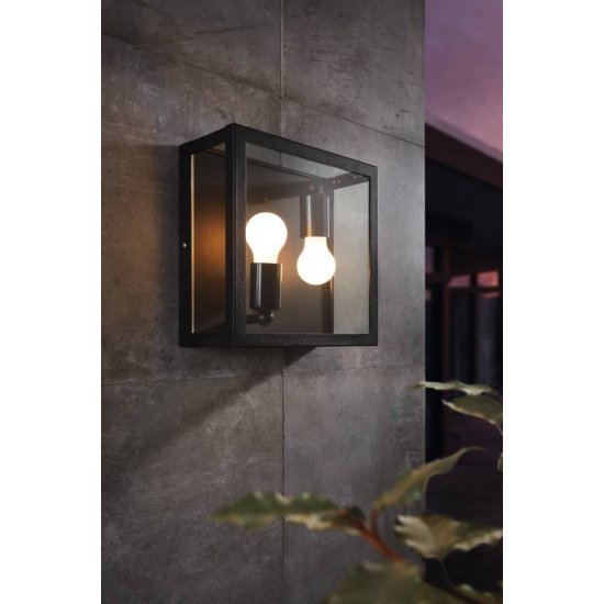Градински фасаден аплик ALAMONTE 1 IP44 E27 max 2x40W
