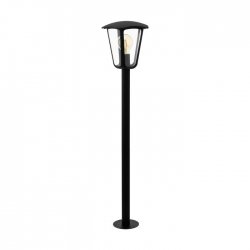 Градински фенер стоящ MONREALE IP44 E27 max 1x60W 100см черен