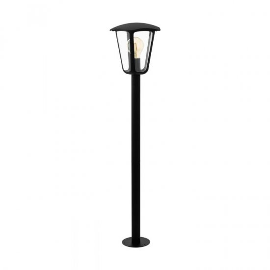 Градински фенер стоящ MONREALE IP44 E27 max 1x60W 100см черен