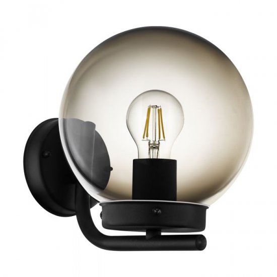 Градински фасаден аплик TAVERNA IP44 E27 max 1x40W опушен