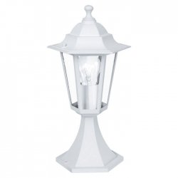 Градински фенер стоящ LATERNA 5 IP44 E27 max 1x60W 39см бял