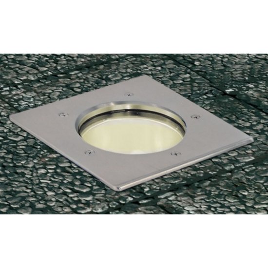 LED луна за вграждане в земя LAMEDO IP67 2.5W 3000K 180Lm квадратна
