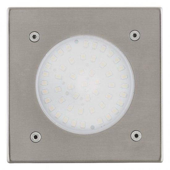 LED луна за вграждане в земя LAMEDO IP67 2.5W 3000K 180Lm квадратна