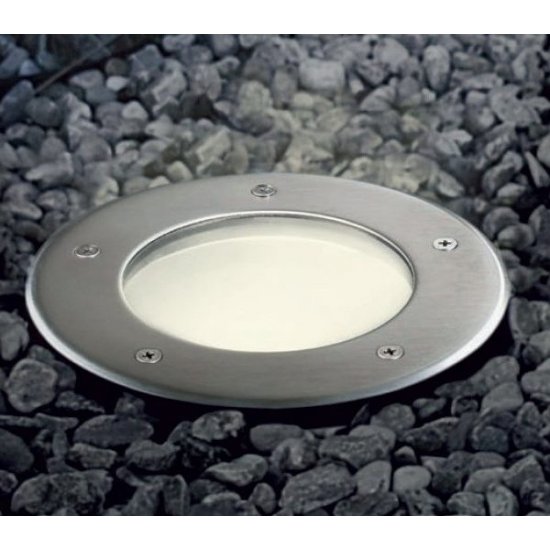 LED луна за вграждане в земя LAMEDO IP67 2.5W 3000K 180Lm кръгла