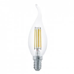 LED крушка Filament CF35 Е14 4W 2700К 350Lm CRI>80 пламък