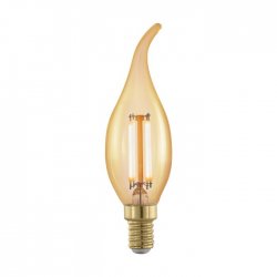 LED крушка Filament GOLDEN AGE CF35 Е14 4W 1700К 320Lm димируема CRI>80