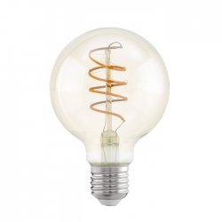 LED крушка Filament SPIRAL G80 Е27 4W 2200К 260Lm CRI>80