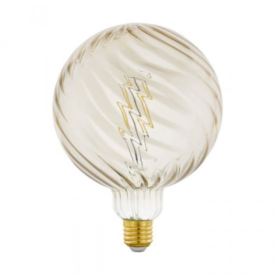 LED крушка Filament MID SIZE G150 Е27 2W 2200К 200Lm димируема CRI>80 кехлибар