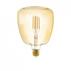 LED крушка Filament MID SIZE T140 Е27 4W 2200К 400Lm димируема CRI>80 кехлибар