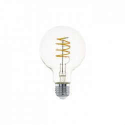 LED крушка Filament SPIRAL G80 Е27 4W 2700К 400Lm CRI>80