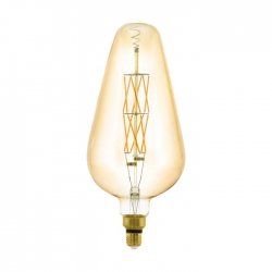LED крушка Filament D165 Е27 8W 2100К 806Lm димируема
