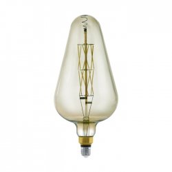 LED крушка Filament D165 Е27 8W 3000К 600Lm опушена димируема