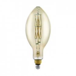 LED крушка Filament Е140 Е27 8W 3000К 600Lm опушена димируема