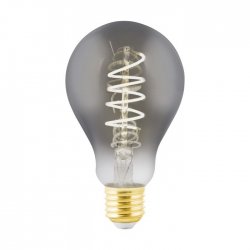 LED крушка Filament DECORATIVE SPIRAL A75 Е27 4W 2000К 100Lm димируема CRI>80 опушена