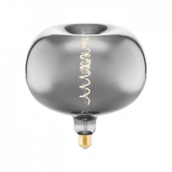 LED крушка Filament Apple Е27 4W 2200К 50Lm хром димируема
